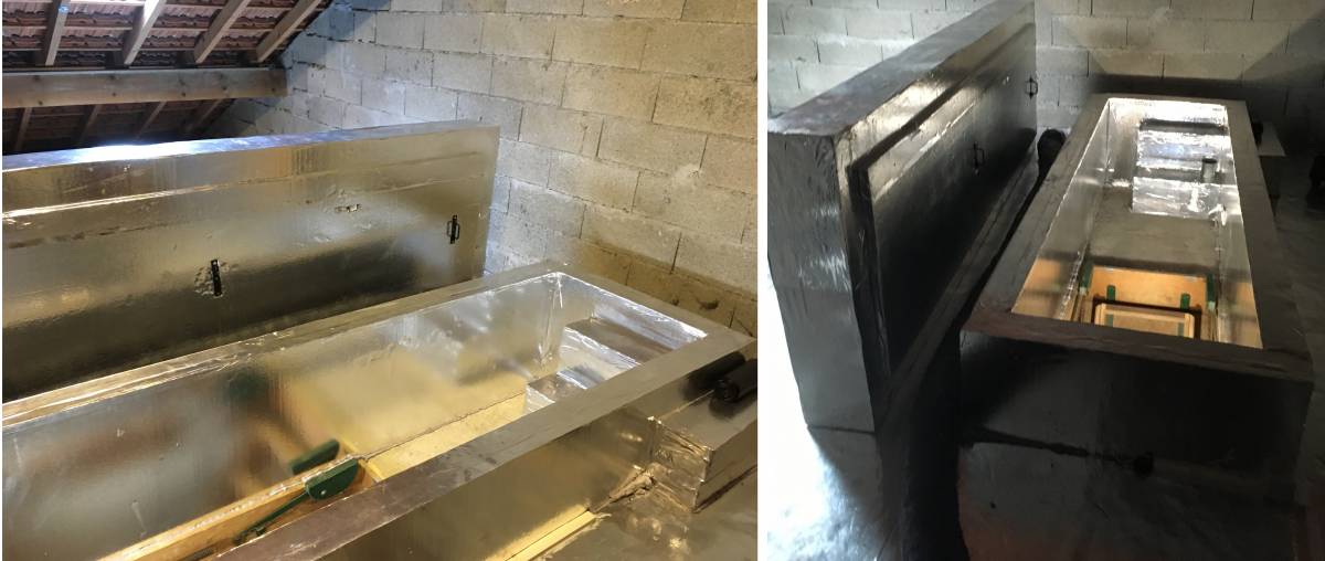 Isolation de la trappe d&rsquo;acc&egrave;s au grenier &agrave; H&eacute;rimoncourt (25) Saint-Di&eacute;-des-Vosges