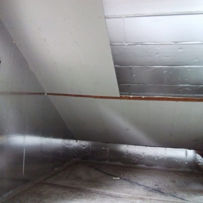 ISOLATION SOUS TOITURE AVEC FINITION FERMACELL 13 675X675 | Balbimax Isolation sous toiture Pontarlier 13