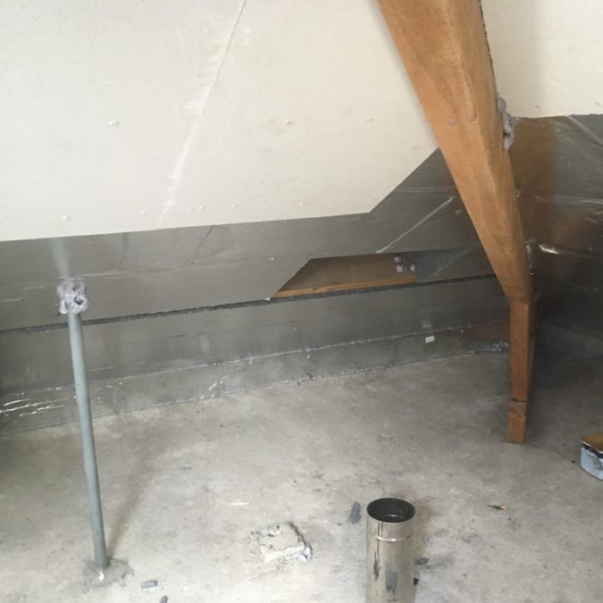 ISOLATION SOUS TOITURE AVEC FINITION FERMACELL 2 1 675X675 | Balbimax Isolation sous toiture Mulhouse 14