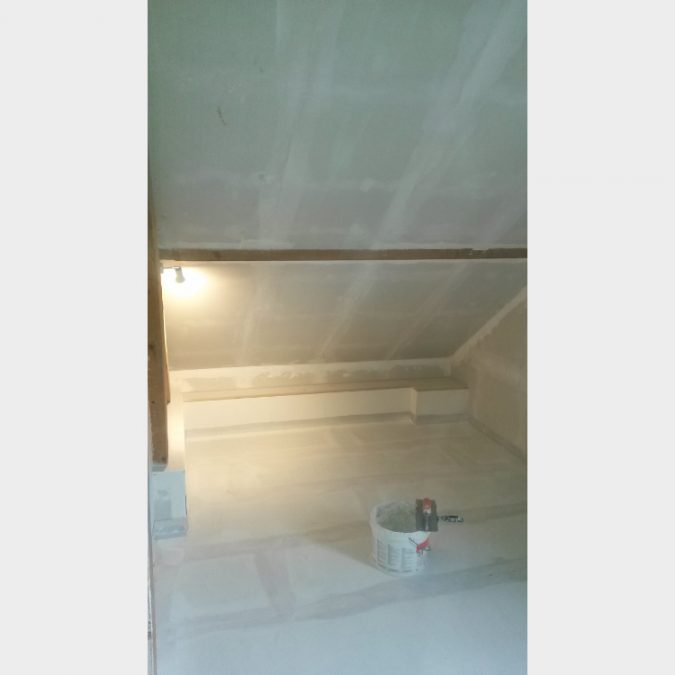 ISOLATION SOUS TOITURE AVEC FINITION FERMACELL 9 675X675 | Balbimax Isolation sous toiture Sélestat 10