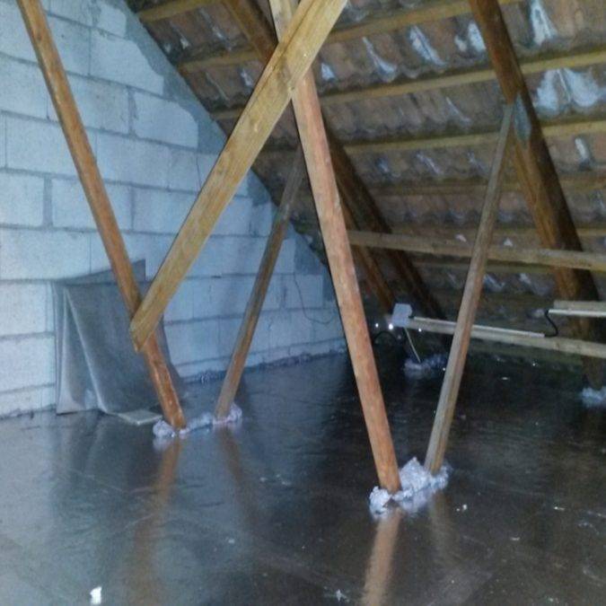 ISOLATION SUR FERMETTE 1 4 675X675 | Balbimax Isolation au sol des combles perdu : dalle, plancher, fermette Saint-Dié-des-Vosges 38