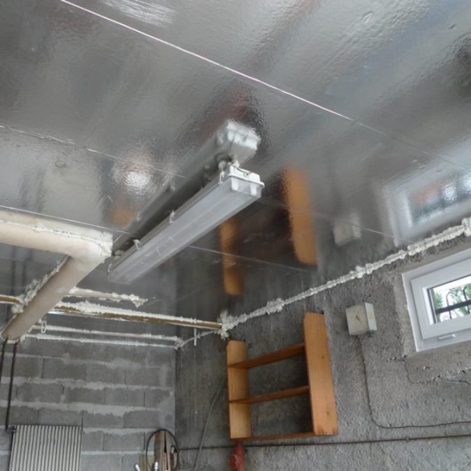 FINITION ISOLATION SOUS DALLE 12 675X675 | Balbimax Isolation sous dalle garage ou vide sanitaire ou cave Belfort 16
