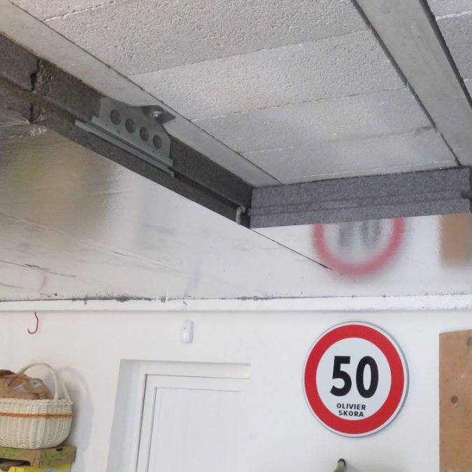 POSE DE LISOLATION SOUS DALLE DU GARAGE 1 675X675 | Balbimax Isolation sous dalle garage ou vide sanitaire ou cave Pontarlier 17