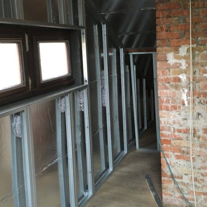 ISOLATION DES MURS INT AVEC RAIL DE FINITION 6 675X675 | Balbimax Isolation des murs intérieurs Saint-Dié-des-Vosges 4