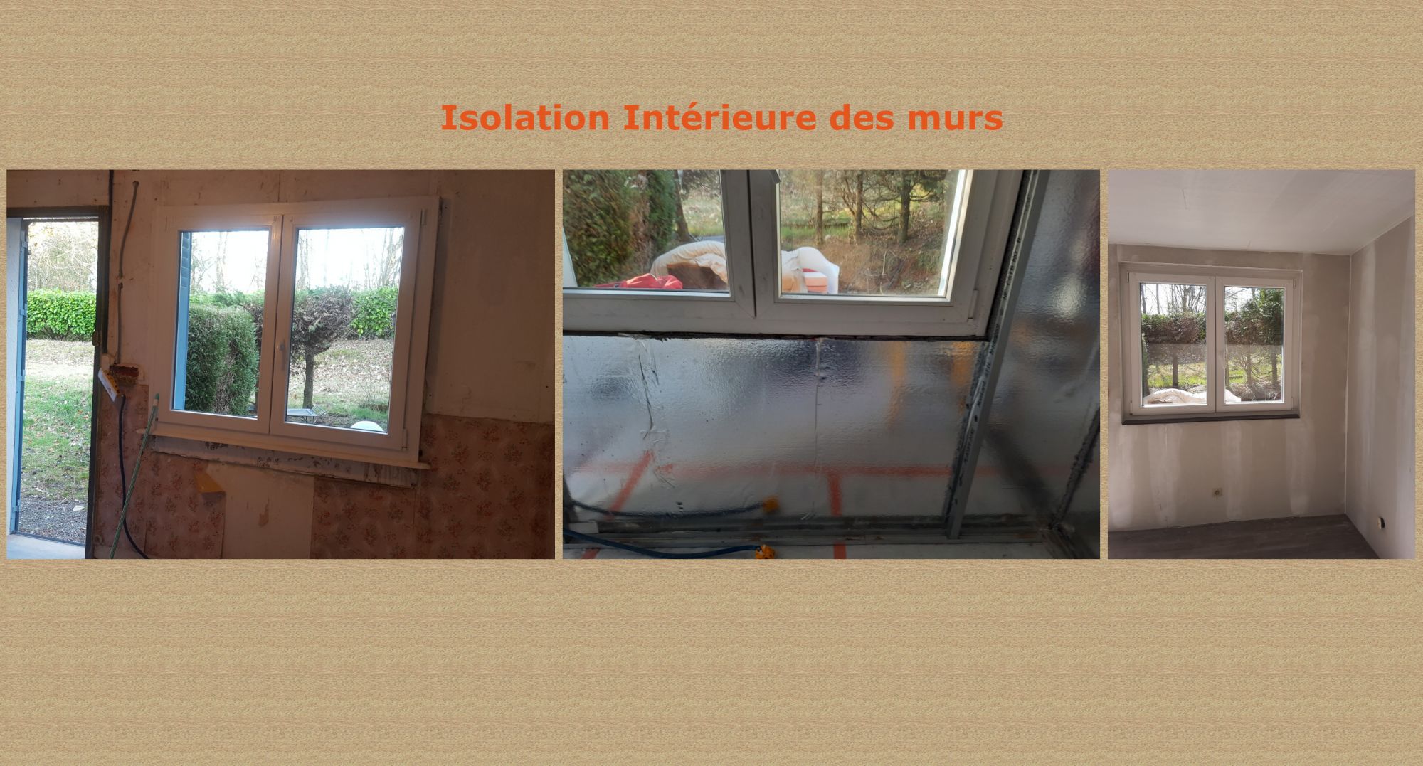 Isolation Intérieure des murs à Sermamagny près de Belfort Colmar