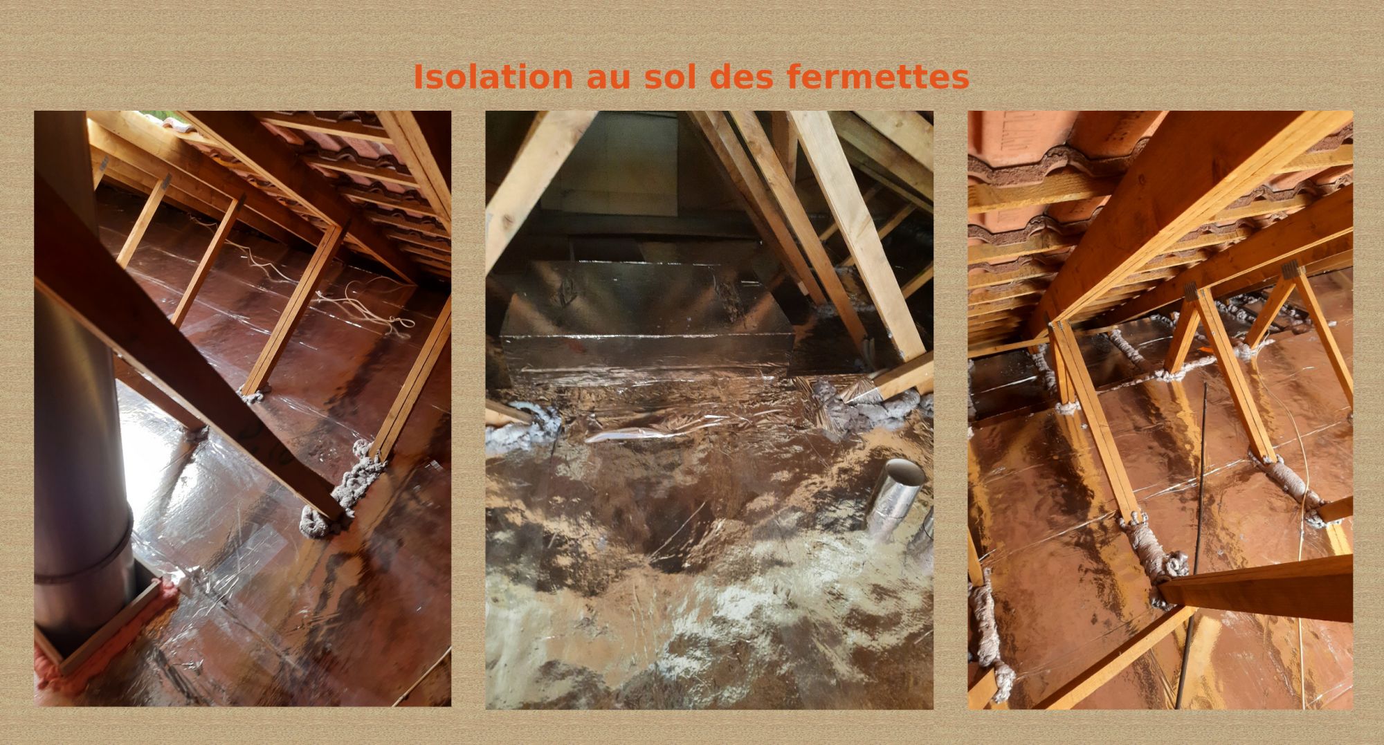 Isolation au sol des fermettes à Baldersheim près de Mulhouse Saint-Louis