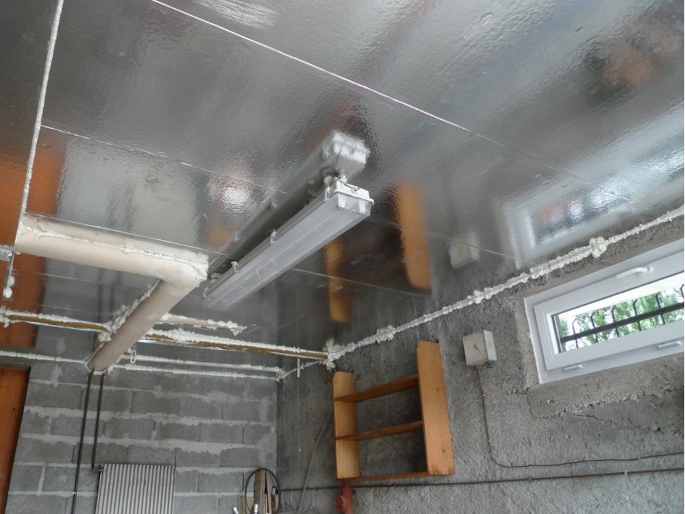 Isolation sous dalle garage ou vide sanitaire ou cave Audincourt