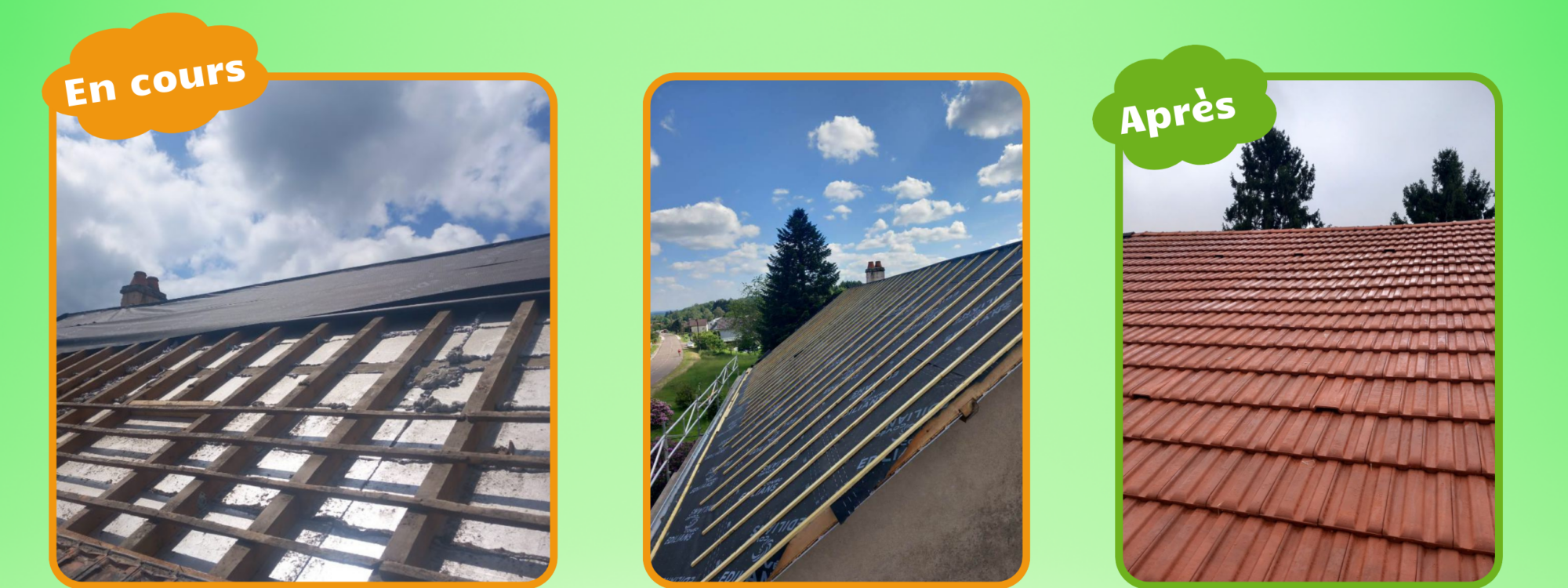 Réfection de toiture à Plancher Bas (70) près de Lure Épinal