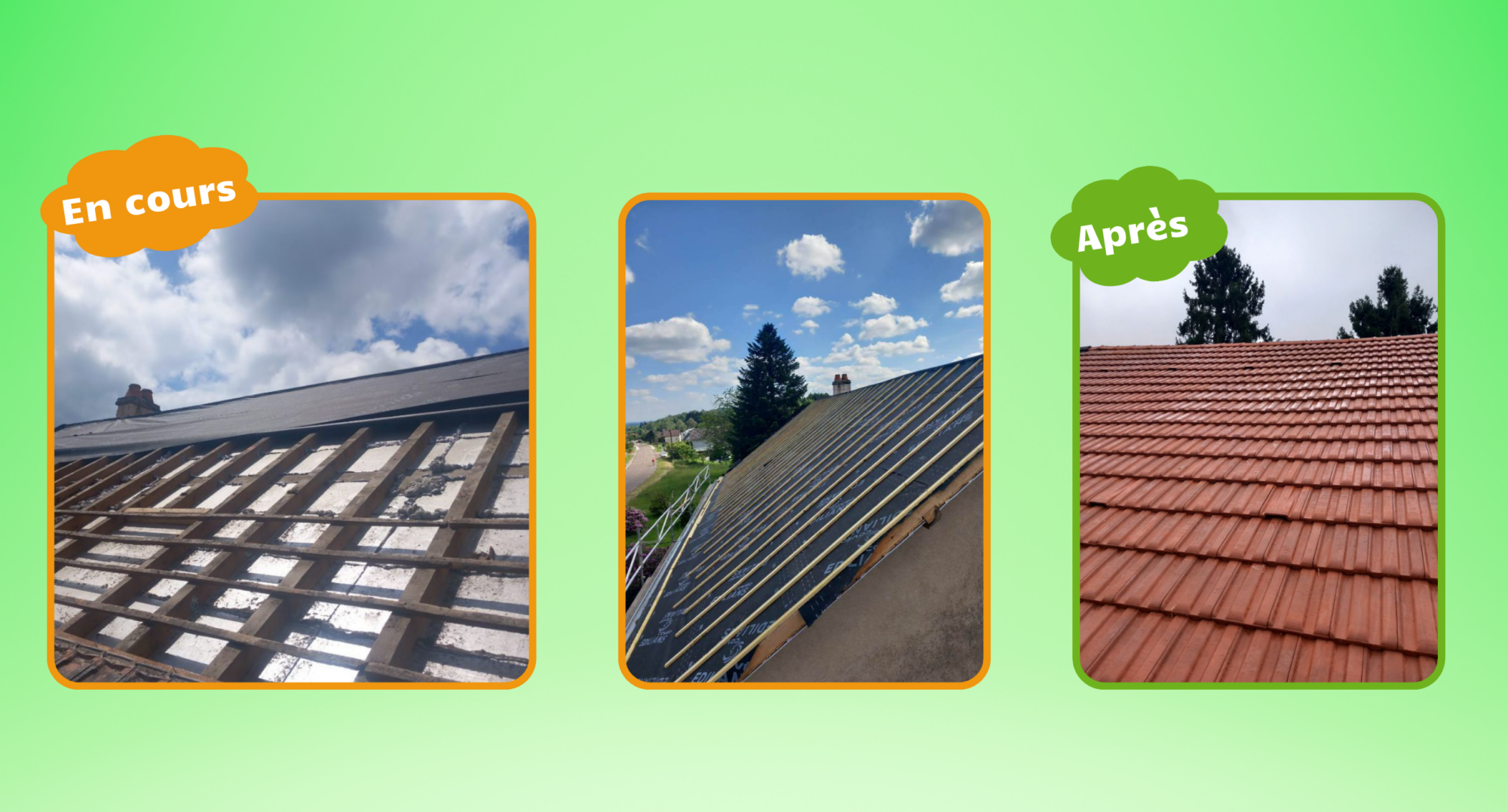 Réfection de toiture à Plancher Bas (70) près de Lure Épinal