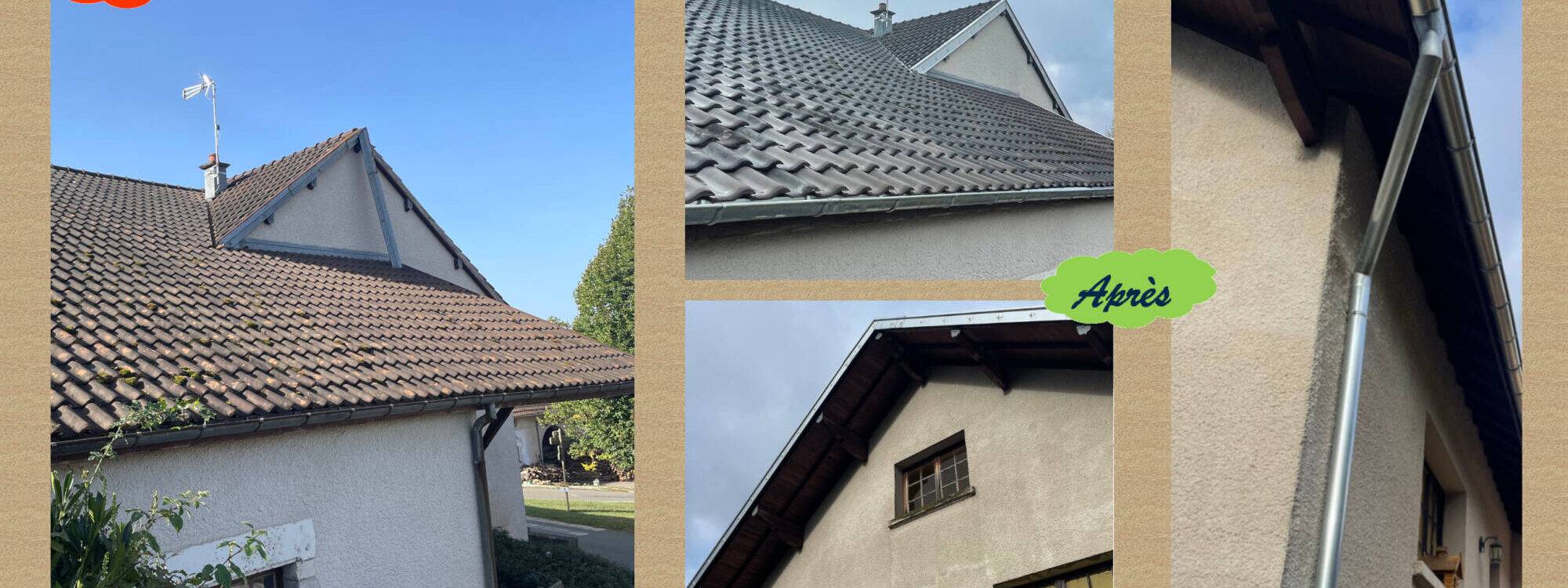 Réfection de la Zinguerie à Saint Julien les Montbéliard (25) prés de Montbéliard Sélestat