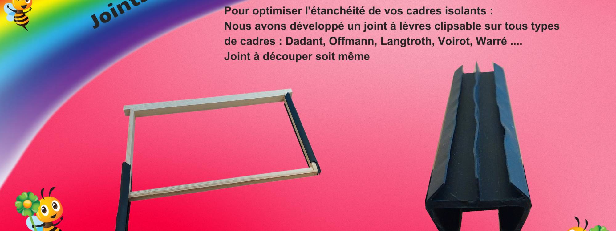 Joints étanchéité pour Ruches Sélestat