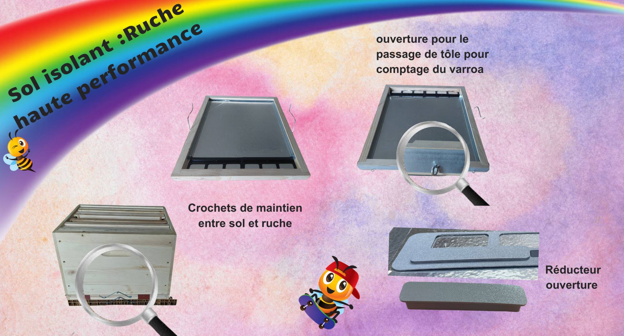 Sol isolant pour ruche Vesoul