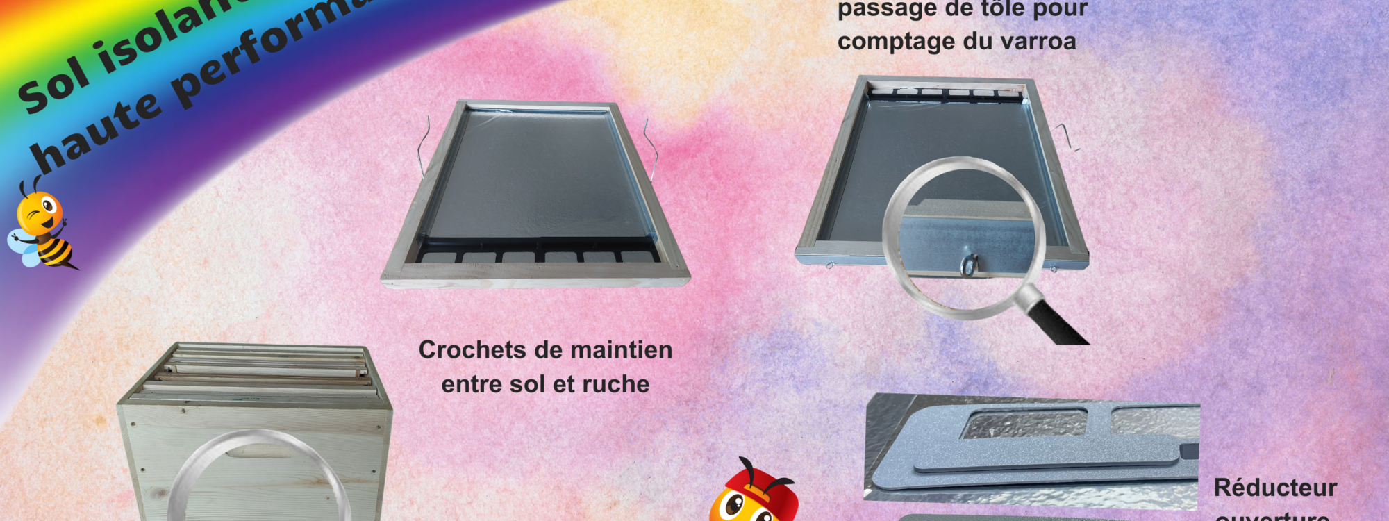 56 SOL ISOLANT HAUTE PERFORMANCE 2000X750 | Balbimax Sol isolant pour ruche Vesoul