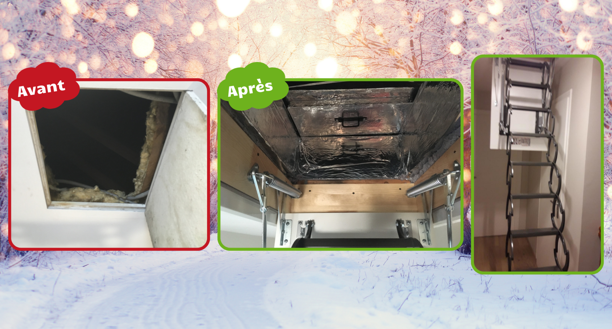 Pose Trappe escamotable Besan&ccedil;on