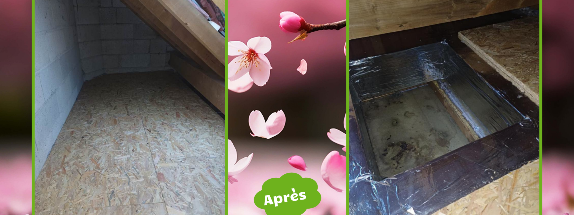 Isolation au sol du grenier &agrave; Ronchamp (70) pr&egrave;s de Belfort Mulhouse