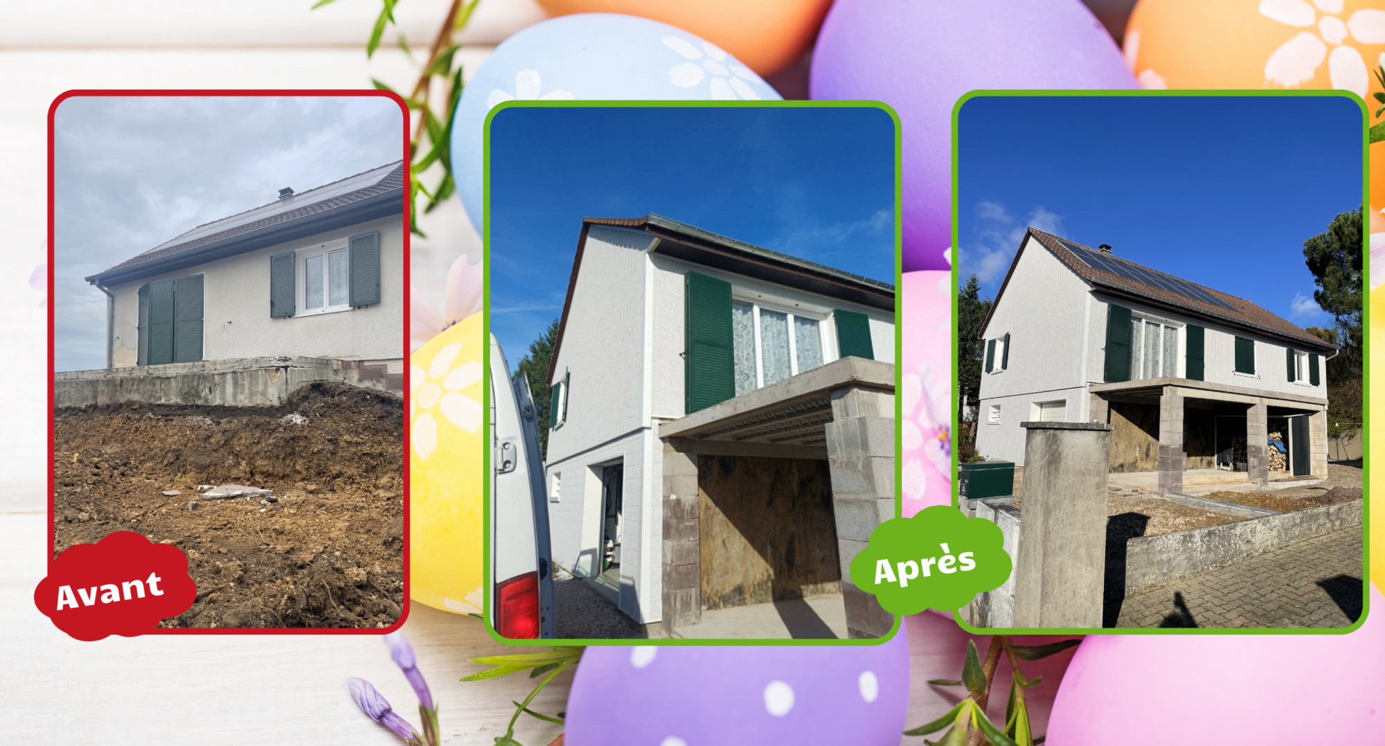 Bardage ext. &agrave; Tr&eacute;venans (90) pr&egrave;s de Belfort S&eacute;lestat