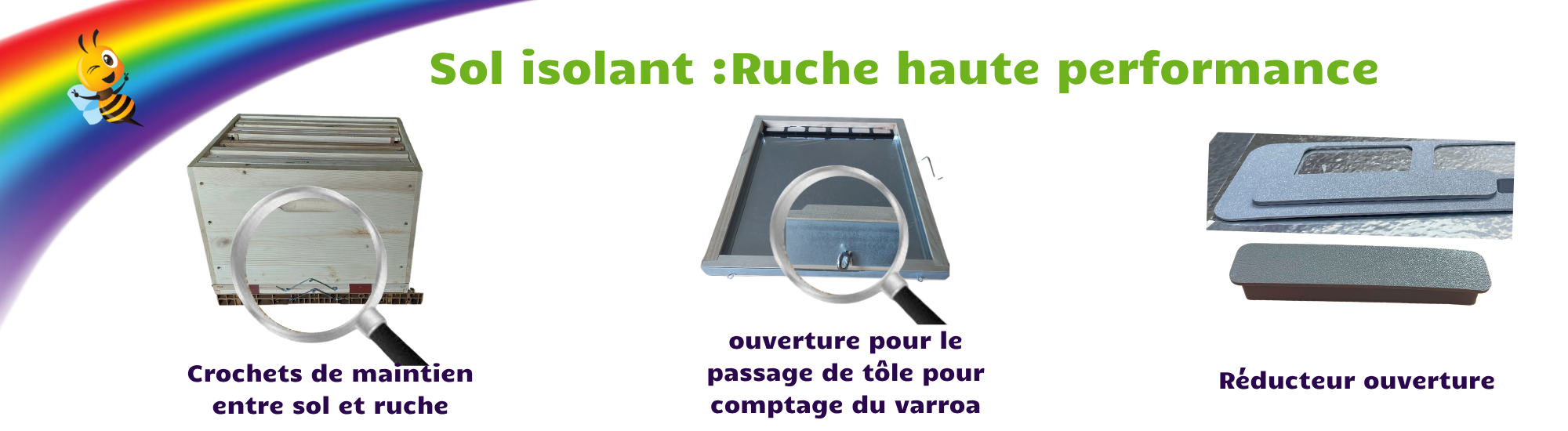 58 2 SOL ISOLANT | Balbimax Sol isolant pour Ruches Épinal 0